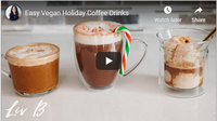Easy Vegan Holiday Coffee Drinks