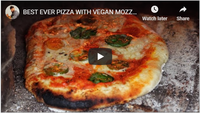 BEST EVER PIZZA WITH VEGAN MOZZARELLA | @avantgardevegan by Gaz