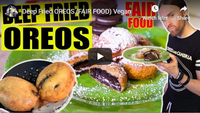 Deep Fried OREOS (FAIR FOOD) Vegan