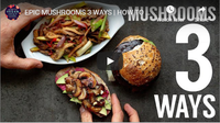 EPIC MUSHROOMS 3 WAYS | HOW TO COOK VEGAN | THE HAPPY PEAR