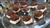 Oreo Cookies! Low Fat, Raw Vegan