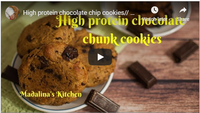 High protein chocolate chip cookies\/\/ Oil free\/\/ VEGAN