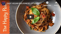 EASY VEGAN BOLOGNESE | STUDENT FRIENDLY | THE HAPPY PEAR