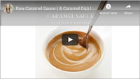 Raw Caramel Sauce ( &amp; Caramel Dip) | Vegan, Paleo