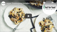 vegan Thanksgiving tortellini | hot for food