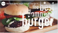 the best damn vegan burger | hot for food