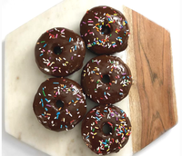 Vegan Chocolate Glazed Donuts