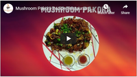 Mushroom Pakora Recipe |Restaurant style Mushroom Pakora Recipe