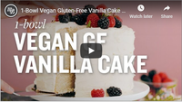 1-Bowl Vegan Gluten-Free Vanilla Cake | Minimalist Baker Recipe