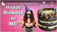 Making German Chocolate Cake for My Birthday!