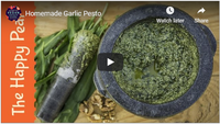 Homemade Garlic Pesto