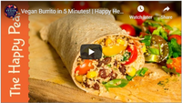 Vegan Burrito in 5 Minutes! | Happy Heart Friendly