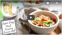 Super Easy Pearl Couscous Dish