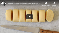Homemade Marzipan Recipe | Similar To Almond Paste (Only 3 Ingr
