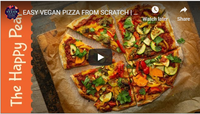 EASY VEGAN PIZZA FROM SCRATCH | The Happy Pear
