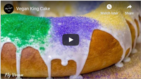 Vegan King Cake