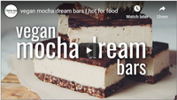 vegan mocha dream bars | hot for food