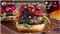 THE CHRISTMAS DINNER BURGER | made from LEFT OVERS. must watch!