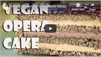 Vegan Opera Cake || Gretchen&#039;s Bakery