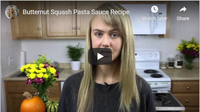 Butternut Squash Pasta Sauce Recipe