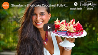 Strawberry Shortcake Cupcakes! FullyRaw &amp; Vegan!