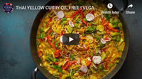 THAI YELLOW CURRY OIL FREE | VEGAN WEIGHT LOSS
