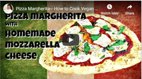 Pizza Margherita~ How to Cook Vegan for Beginners || Gretchen&#039;s