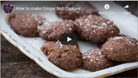 How to make Ginger Nut Cookies