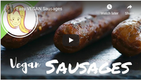 Easy VEGAN Sausages