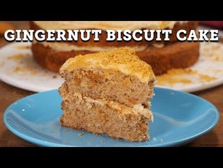 GINGERNUT BISCUIT CAKE | BOSH! | VEGAN 